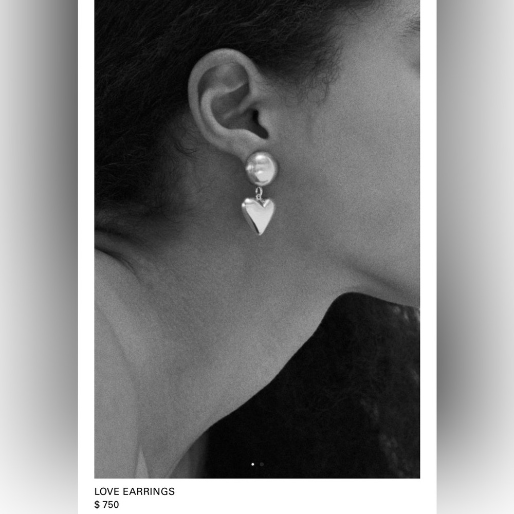 Sophie Buhai • Love Earrings 🤍